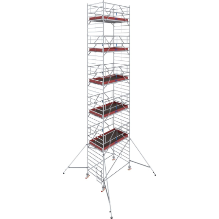 Rusztowanie jezdne aluminiowe Krause Stabilo 5000 (1,50x2,50 m) – wys. rob. 12,3 m